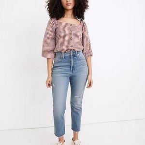 MADEWELL The Curvy Perfect Vintage Jean NWT!